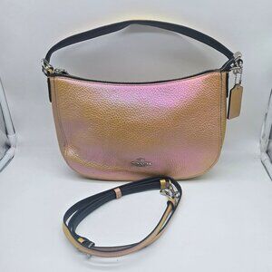 Coach Hologram Chelsea Crossbody F37158 Gold